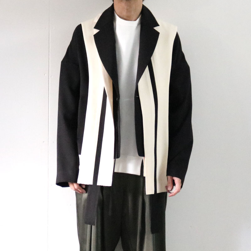 SISE(シセ) / レイヤードジャケット：LAYERED JACKET[22SS-NS-JK-01]の