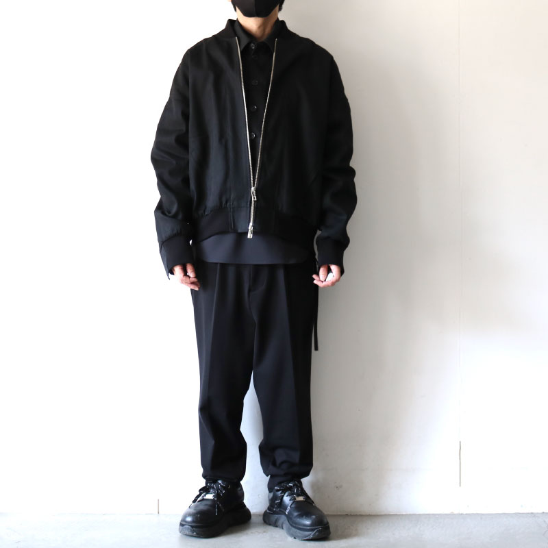 SISE(シセ) / デニムレイヤードブルゾン：DENIM LAYERED BLOUSON[22SS 