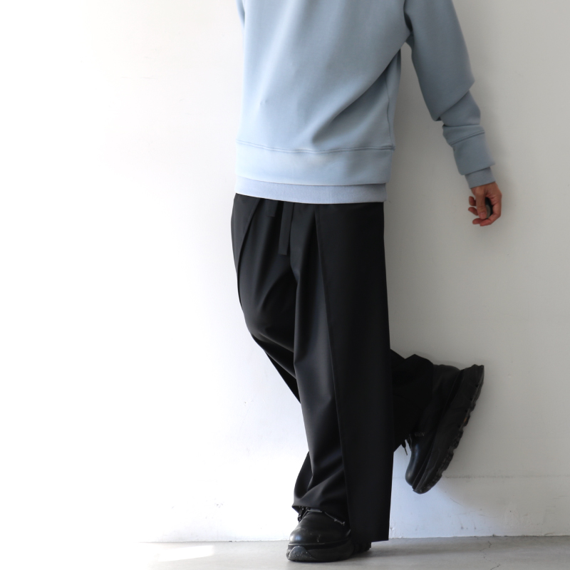 SISE(シセ) / ウールワイドパンツ：2WAY WOOL WIDE HAKAMA PANTS[22SS ...