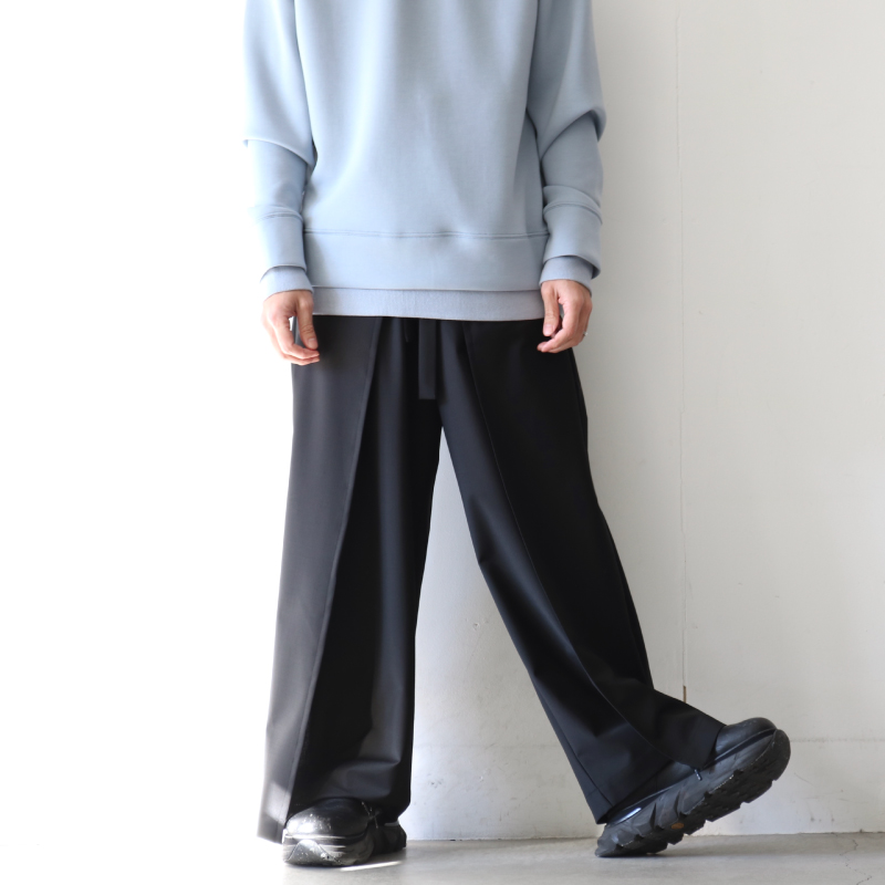 SISE(シセ) / ウールワイドパンツ：2WAY WOOL WIDE HAKAMA PANTS[22SS ...