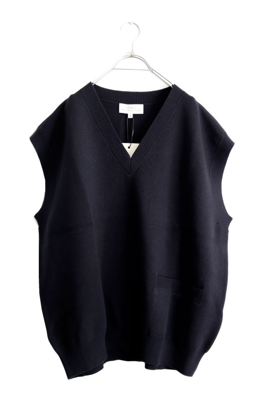 STUDIO NICHOLSON / 12GG MERINO KNIT VEST