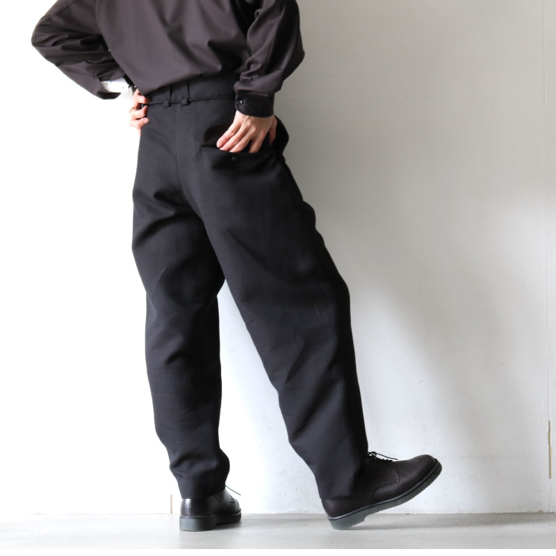 送料無料/プレゼント付♪ 【新品】ETHOSENS HONEYCOMB TAPERED SLACKS 