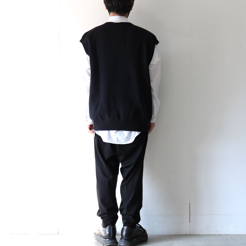 STUDIO NICHOLSON(スタジオニコルソン) / 12GG MERINO KNIT VEST 