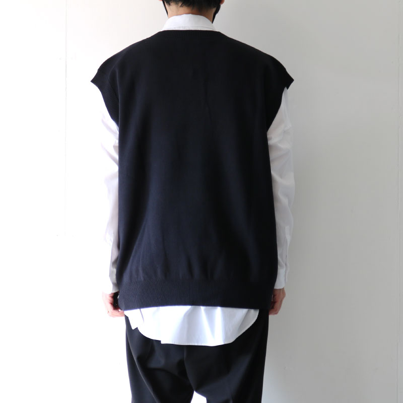STUDIO NICHOLSON(スタジオニコルソン) / 12GG MERINO KNIT VEST