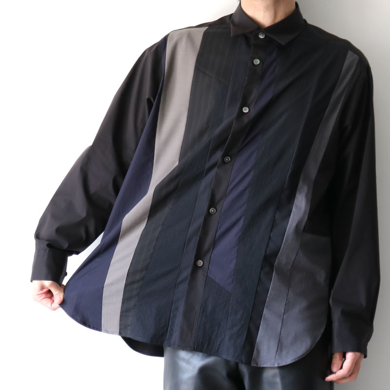 soe(ソーイ) パッチワークシャツ<CRAZY SWITCHING SHIRT 1221-81-005>の通販−公式取り扱いセレクトショップ  ALuvous/一万円以上送料無料<大阪,中崎町>