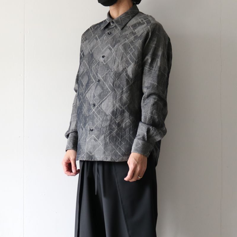 ETHOSENS(エトセンス) / GEOMETRY SHIRT / 3E122-24（ジオメトリー