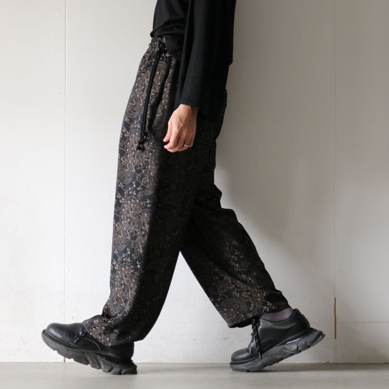 ETHOSENS(エトセンス) / JAQUARD PANTS / 6E122-76（ジャカードパンツ