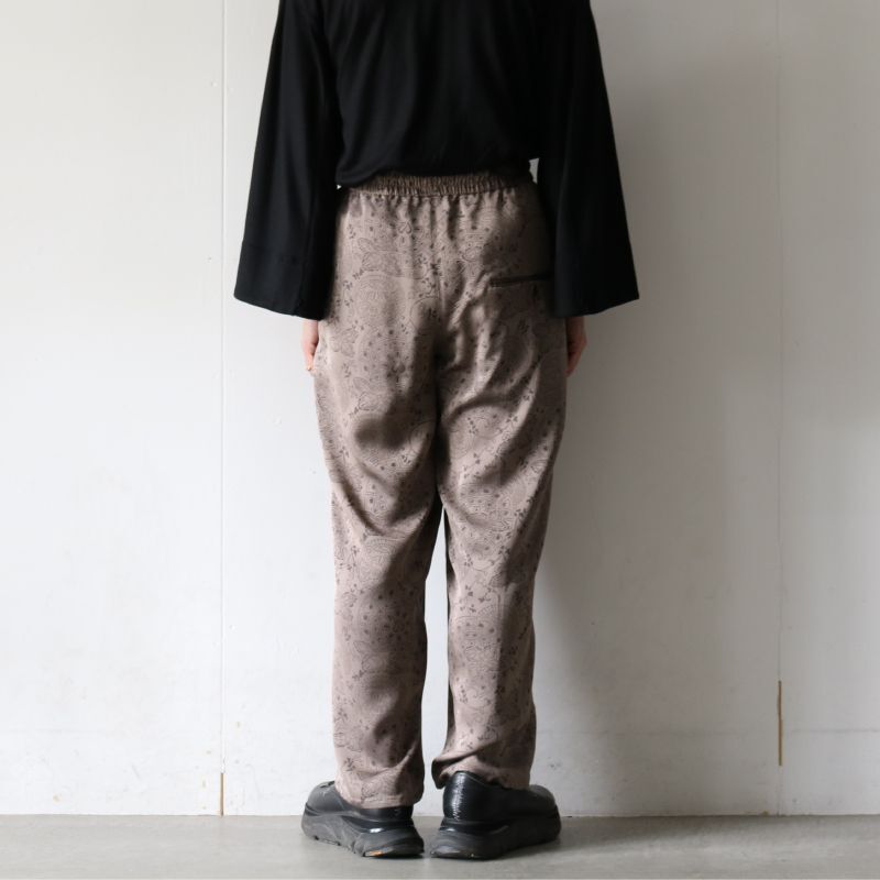 ETHOSENS(エトセンス) / JAQUARD PANTS / 6E122-76（ジャカードパンツ