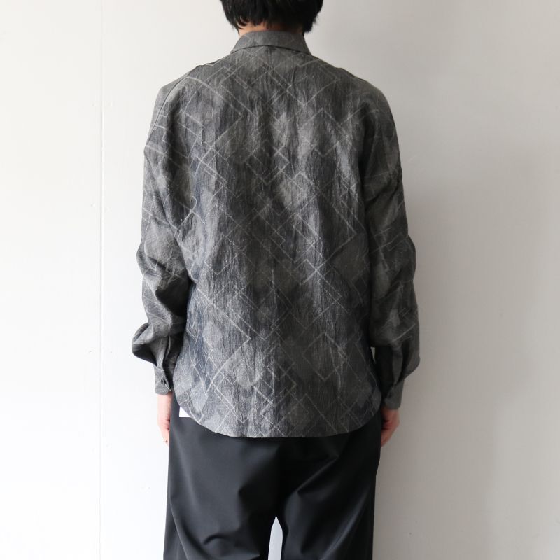 ETHOSENS(エトセンス) / GEOMETRY SHIRT / 3E122-24（ジオメトリー