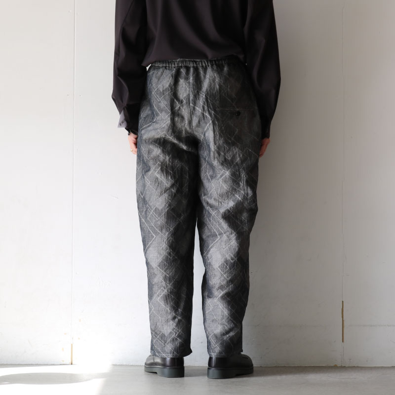 ETHOSENS(エトセンス) / GEOMETRY PANTS / 3E122-73（ジオメトリー 