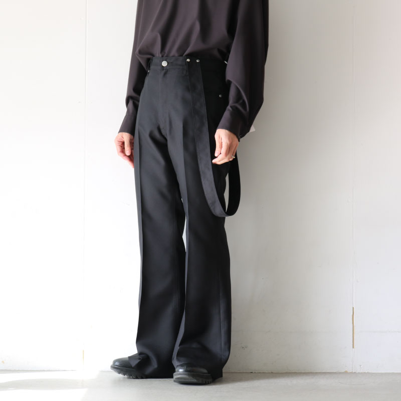 TENDER PERSON(テンダーパーソン) / フレアパンツ:STRAP FRARE PANTS