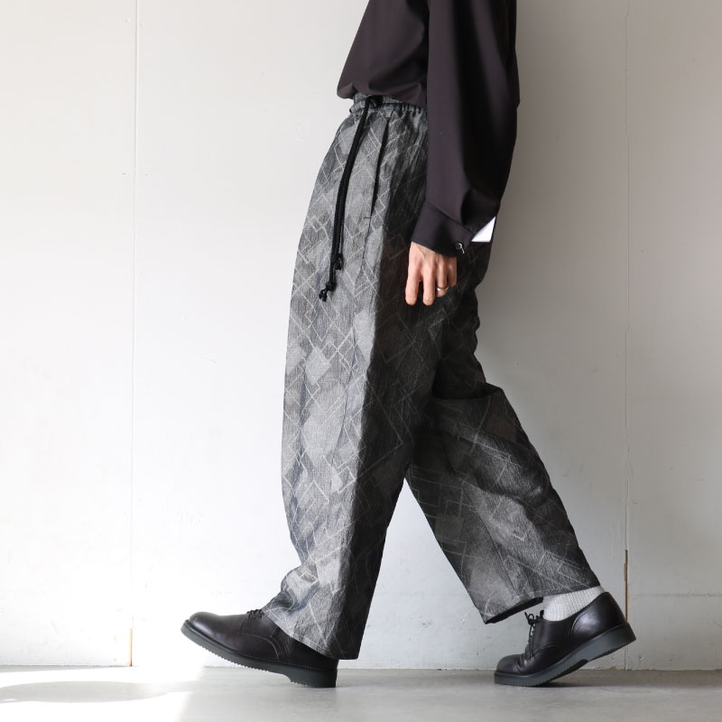 ETHOSENS(エトセンス) / GEOMETRY PANTS / 3E122-73（ジオメトリー 