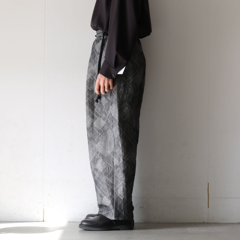 ETHOSENS(エトセンス) / GEOMETRY PANTS / 3E122-73(ジオメトリー ETHOSENS(エトセンス) / GEOMETRY PANTS / 3E122-73(ジオメトリー