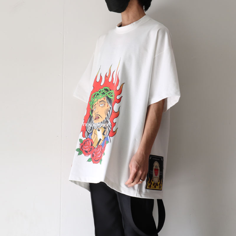 TENDER PERSON(テンダーパーソン) /プリントTシャツ:JESUS TEE[GB-TO 