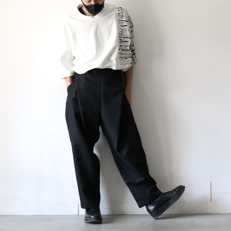 YOSHIOKUBO Twill Wide Pants