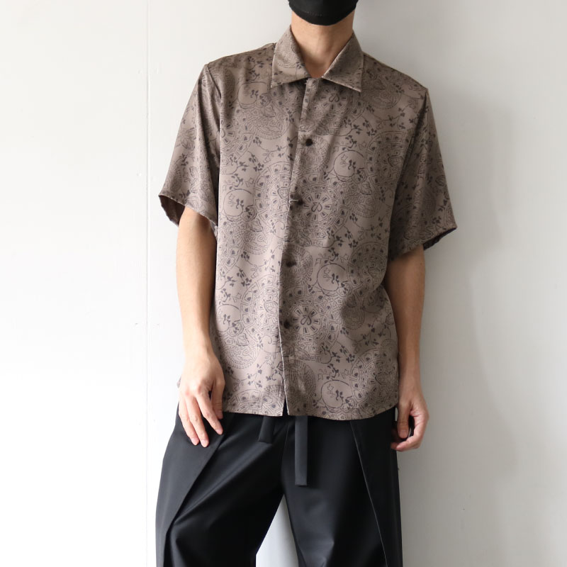 ETHOSENS /エトセンス シャツ JAQUARD SHIRT 22ss-eastgate.mk