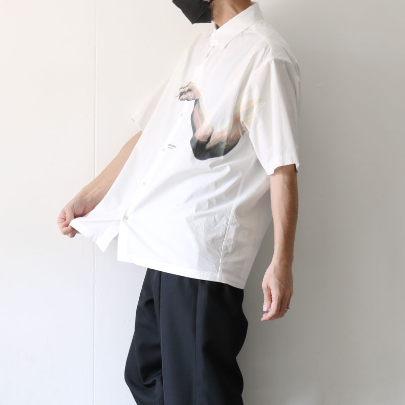 yoshio kubo(ヨシオクボ) / 半袖プリントシャツ(S/S SHIRT