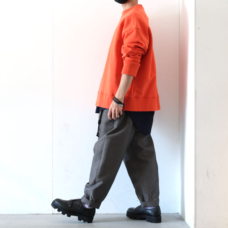 ETHOSENS(エトセンス) / HONEYCOMB TAPERED SLACKS / 5E122-75