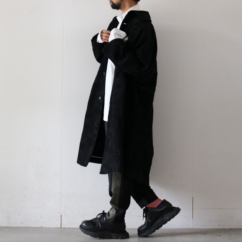 SISE(シセ) / ドルマンスリーブコート：DOLMAN SLEEVE COAT[22AW-NA-CO