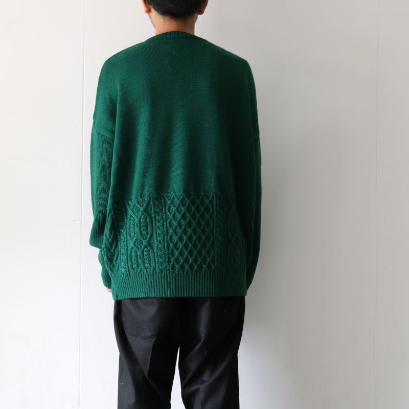 SISE(シセ) / クルーネックニット：CREW KNIT[22AW-NA-KN-01]の通販