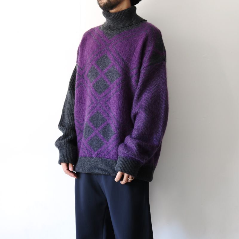 TAUPE[トープ] /ダイヤJQタートルネックニット（Diamond JQ Turtle