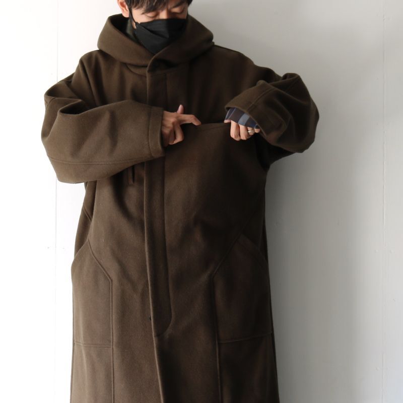 SISE(シセ) / フーディコート：HOODIE COAT[22AW-NA-CO-04]の通販 