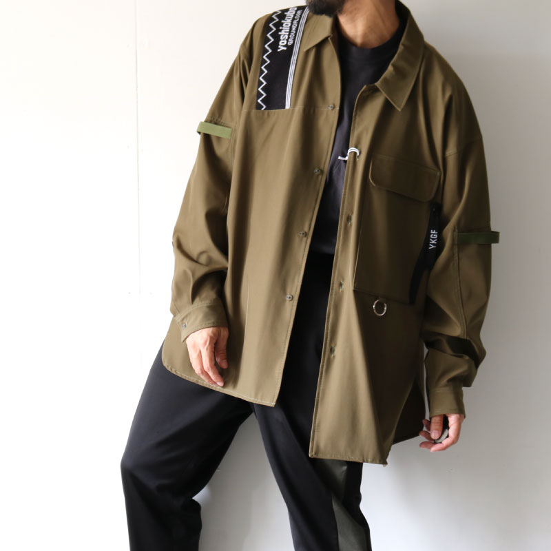 yoshio kubo(ヨシオクボ) / シャツジャケット(COMPLEX SHIRT JACKET