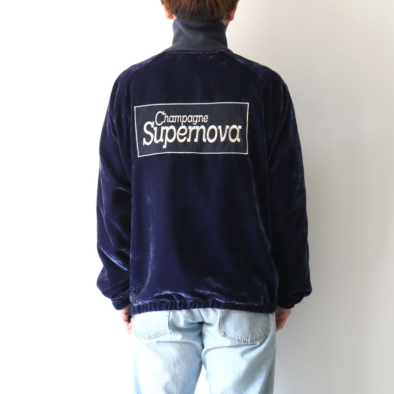 soe(ソーイ) / ベロアトラックジャケット<Velour Track Jacket 