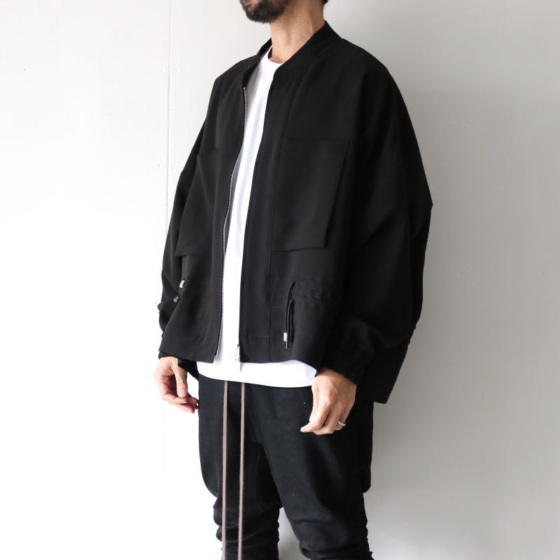 SISE/シセ/23SS/新型バルーンブルゾン/サイズ2/黒-