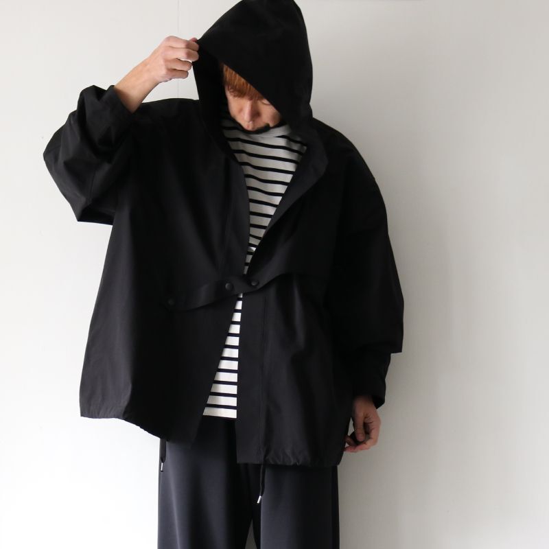 yoshio kubo(ヨシオクボ) / フーデッドブルゾン(COLLAR HOOD BLOUSON