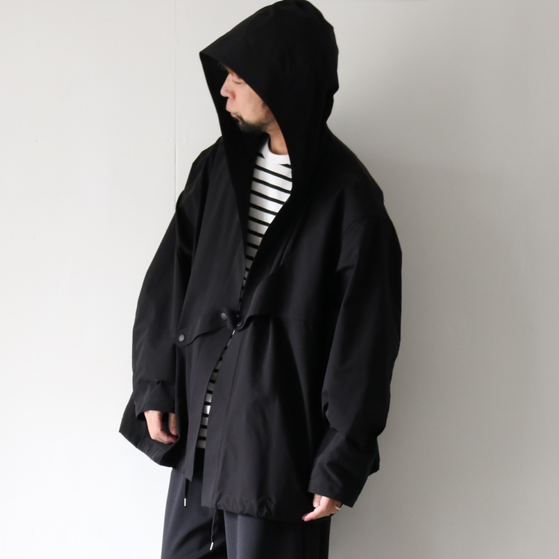 yoshio kubo(ヨシオクボ) / フーデッドブルゾン(COLLAR HOOD BLOUSON