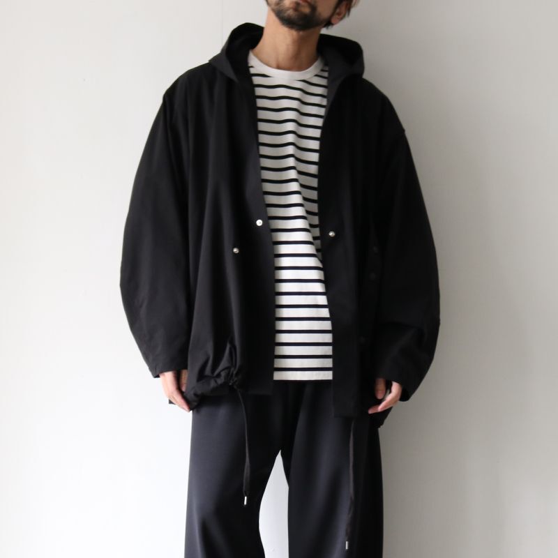 yoshio kubo(ヨシオクボ) / フーデッドブルゾン(COLLAR HOOD BLOUSON