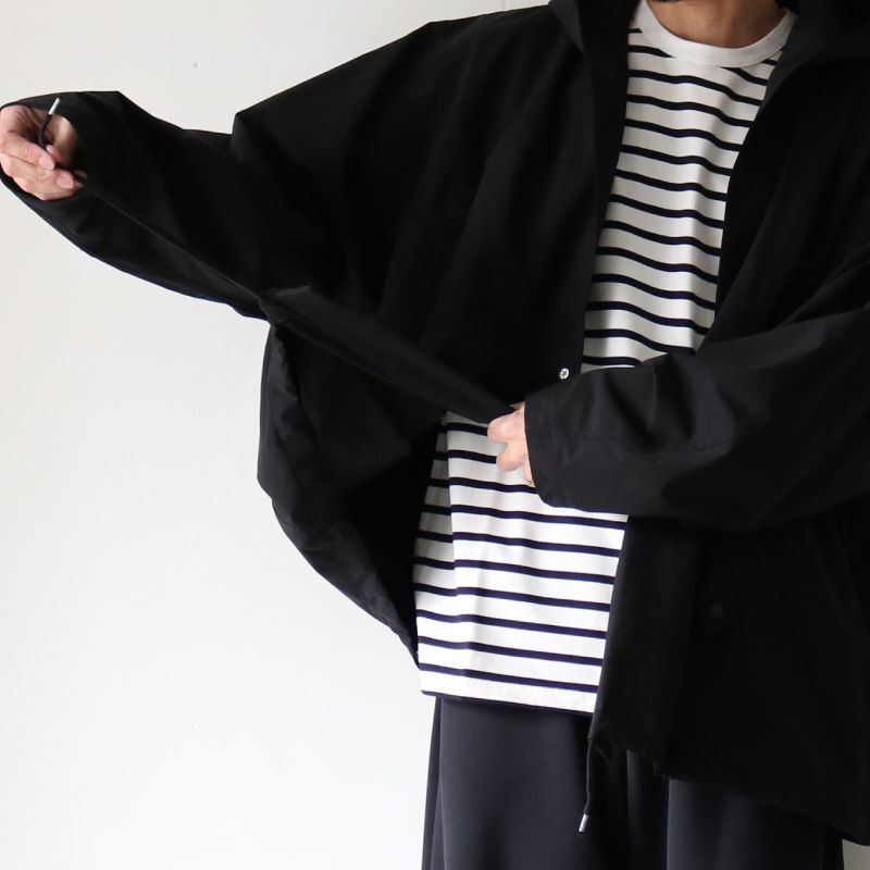 yoshio kubo(ヨシオクボ) / フーデッドブルゾン(COLLAR HOOD BLOUSON