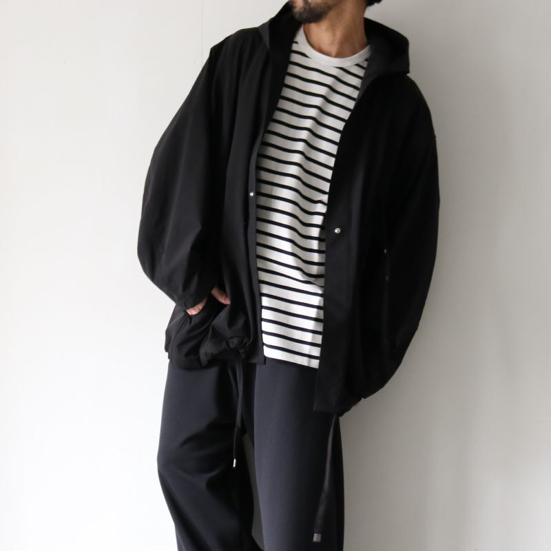 yoshio kubo(ヨシオクボ) / フーデッドブルゾン(COLLAR HOOD BLOUSON