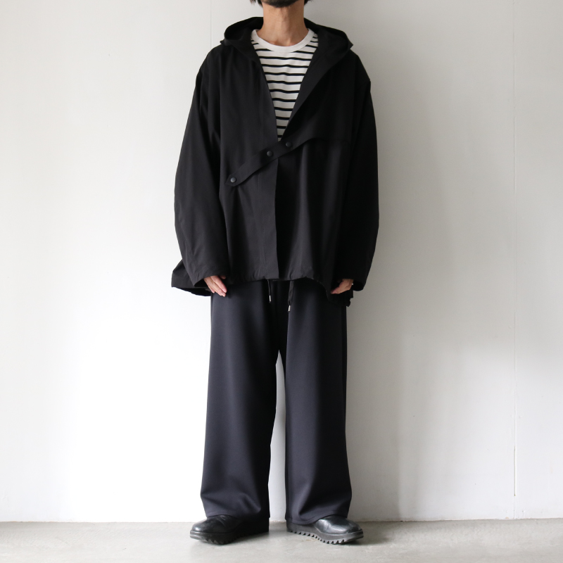 yoshio kuboヨシオクボ / フーデッドブルゾンCOLLAR HOOD BLOUSON