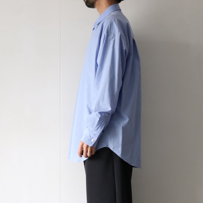 UNDECORATED(アンデコレイテッド),ウォッシュドコットンシャツ(Washed