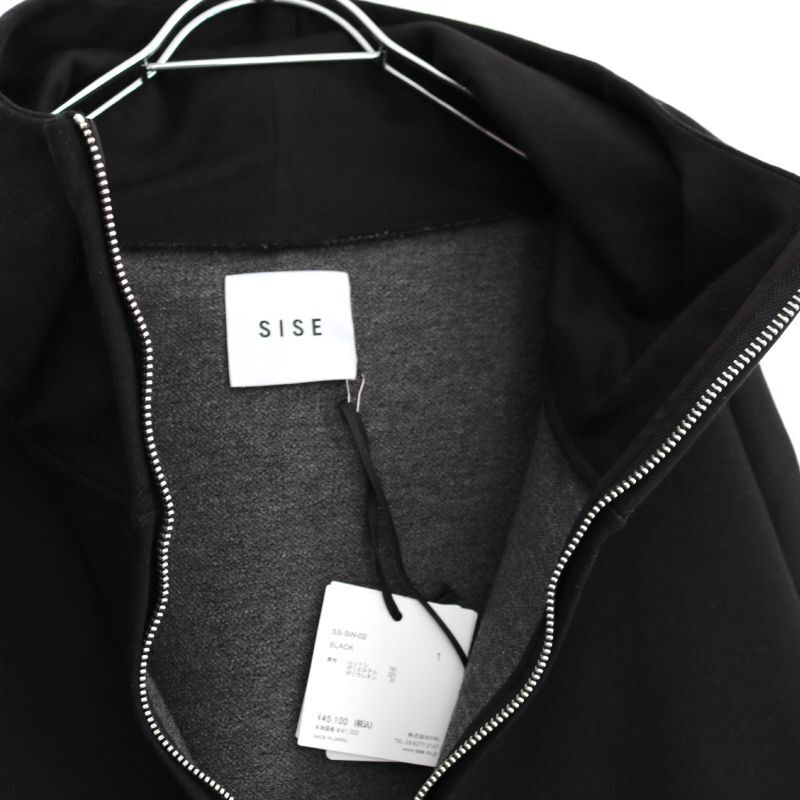 SISE(シセ) / ロングジップアップフーディ :LONG ZIP UP SWEAT[SS-SW SISE(シセ) / ロングジップアップフーディ :LONG ZIP UP SWEAT[SS-SW