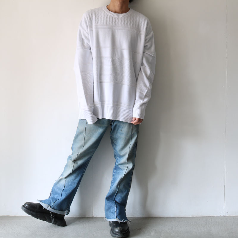 COGNOMEN(コグノーメン)/ニットプルオーバー(SHADE KNIT PULLOVER [RE