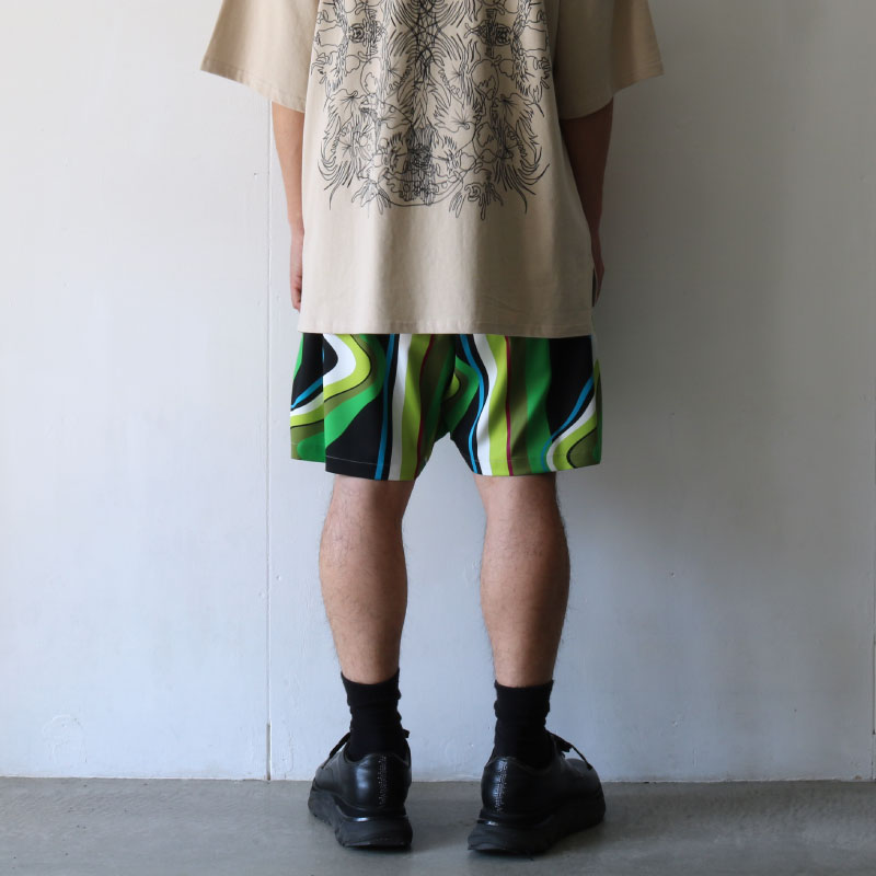 SISE(シセ) / プリントショーツ：BIG POCKET SHORT PANTS(PRINT)[SS-PT