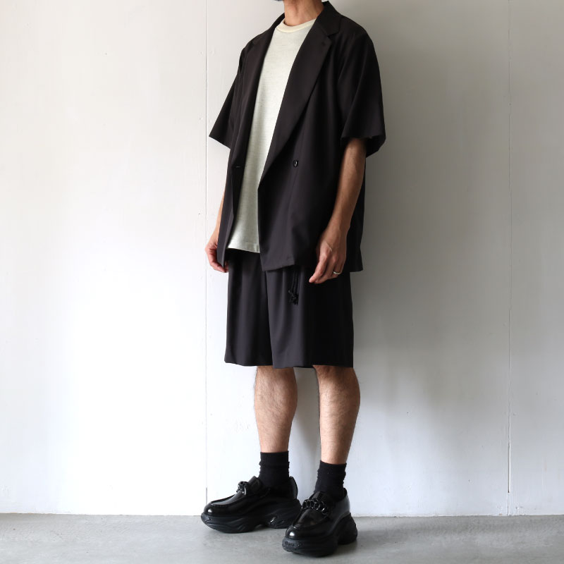 ETHOSENS(エトセンス) / Short sleeve jacket [1E123-32]（シャツ