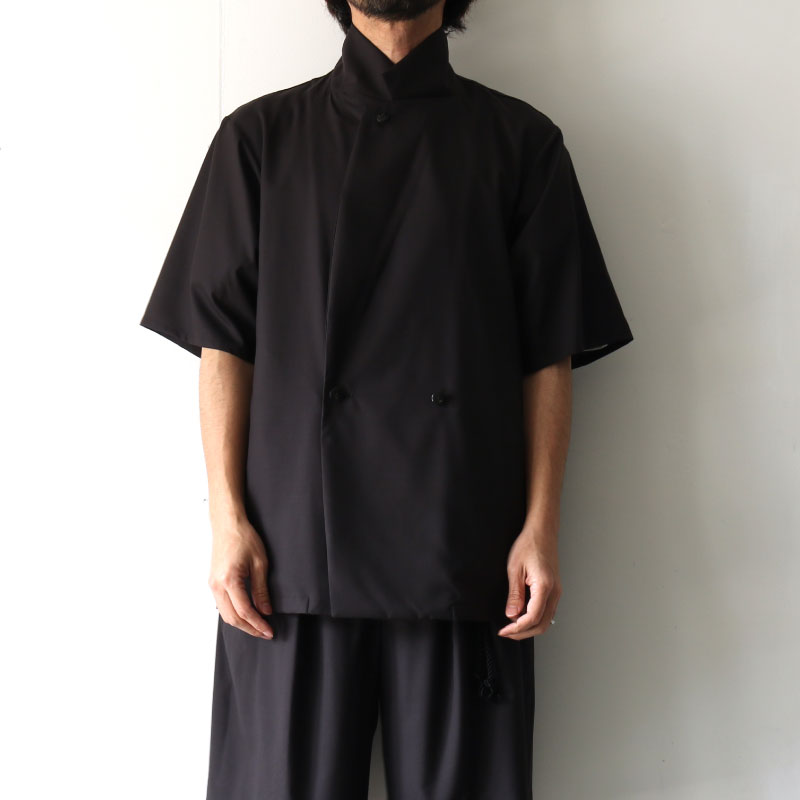 ETHOSENS(エトセンス) / Short sleeve jacket [1E123-32]（シャツ