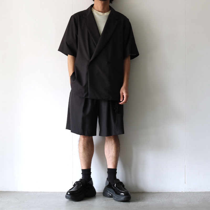 ETHOSENS(エトセンス) / Short sleeve jacket [1E123-32]（シャツ