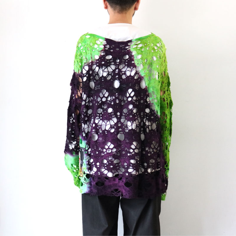 TIE DYE WOOL SUIBI TOPS テンダーパーソン