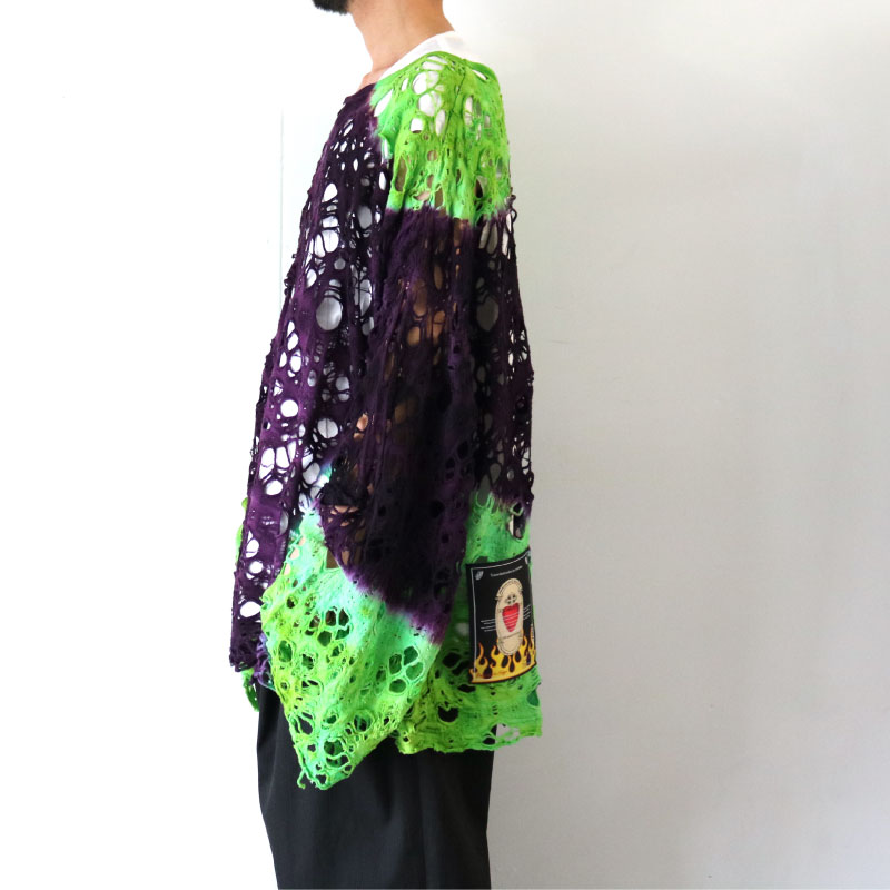 TIE DYE WOOL SUIBI TOPS テンダーパーソン