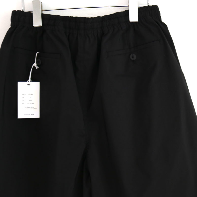 yoshio kubo(ヨシオクボ) / タックショーツ(WEATHER TUCK SHORTS