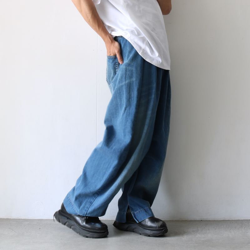 ウエスト73cmbasemark Tucked Denim 23fw