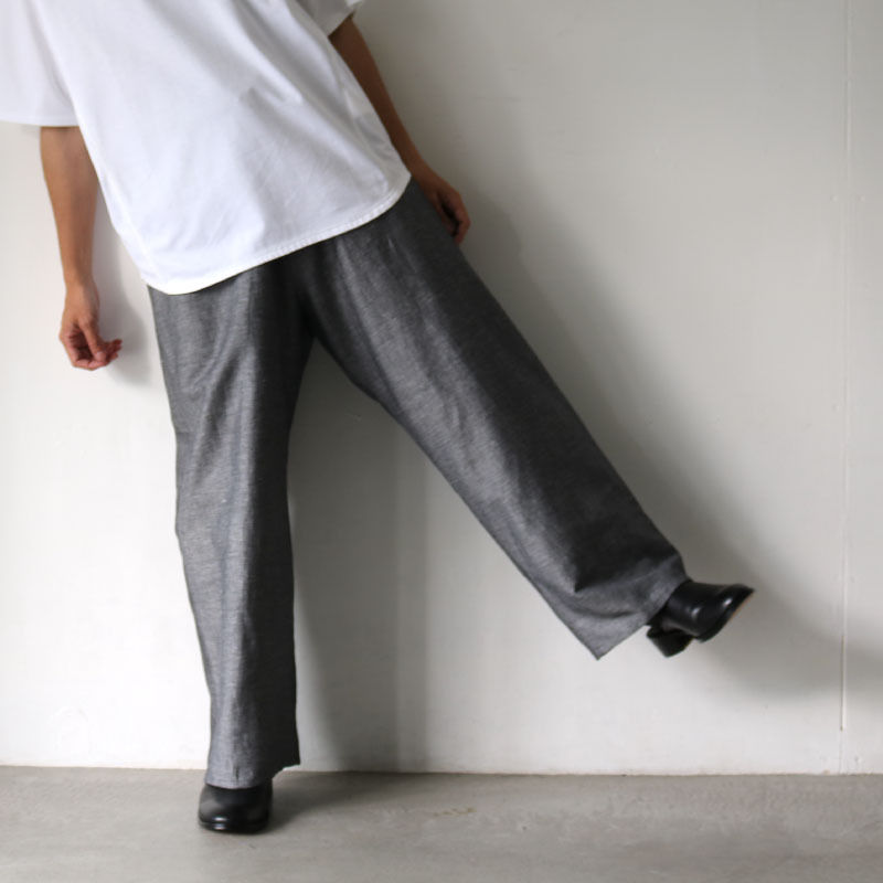 SISE(シセ) / ワイドストレートパンツ：WIDE STRAIGHT PANTS[SS-PT-01