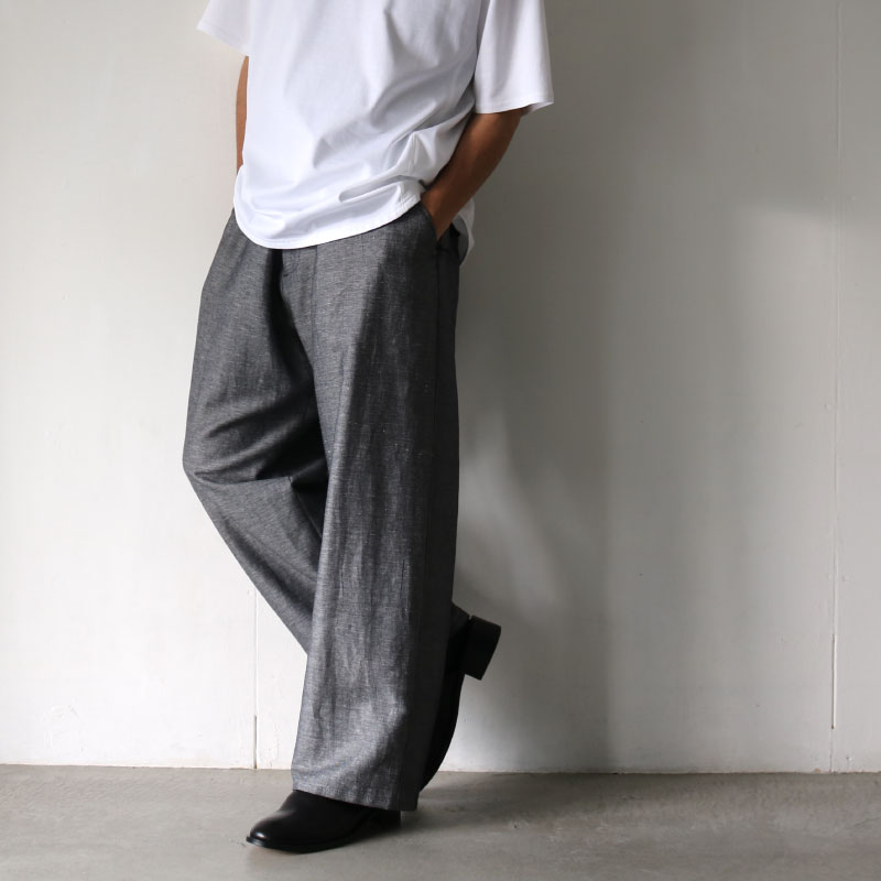 SISE(シセ) / ワイドストレートパンツ：WIDE STRAIGHT PANTS[SS-PT-01