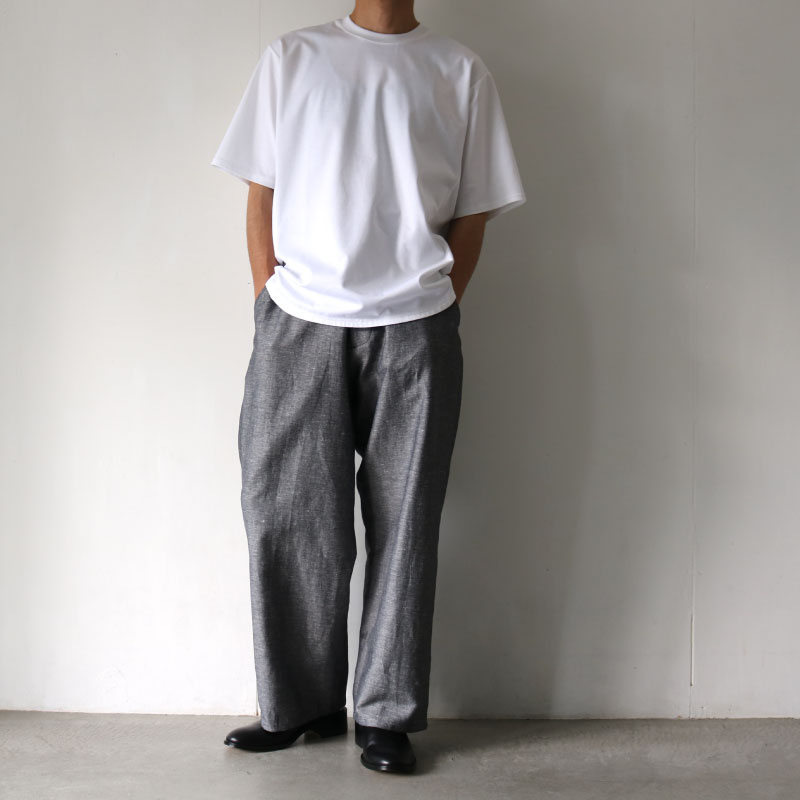 SISE(シセ) / ワイドストレートパンツ：WIDE STRAIGHT PANTS[SS-PT-01