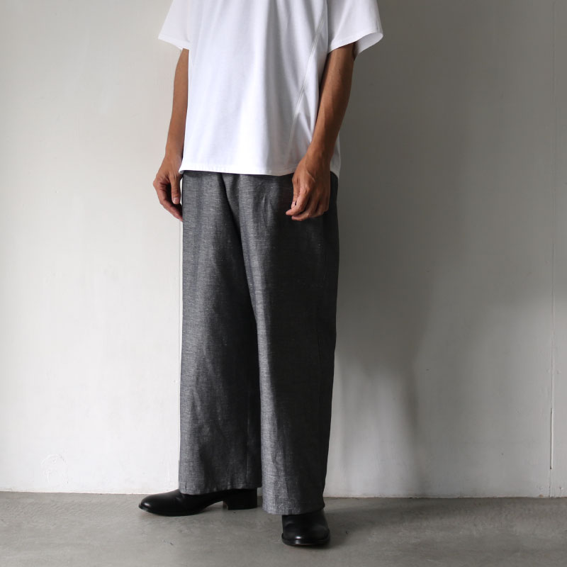 SISEシセ / ワイドストレートパンツ：WIDE STRAIGHT PANTS[SS PT